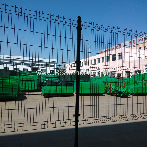 Commercial Galvanized steel Curved 3d Mesh Fence